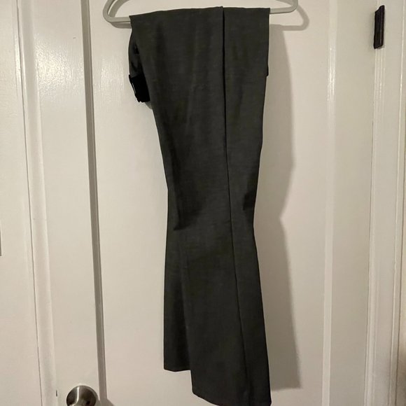 Express Columnist Gray/Black Business Casual Pants Studio Stretch - Picture 2 of 4